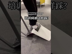 Ghế văn phòng xếp chồng thuận tiện với đệm mềm và thiết kế nhỏ gọn