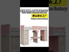 Giường tầng màu đỏ