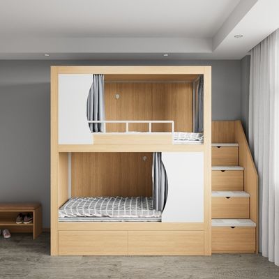 Mua 2600 X 900 X 2400mm Trường Bunk giường với cắt khoan và nhựa hỗ trợ tùy chỉnh online manufacture