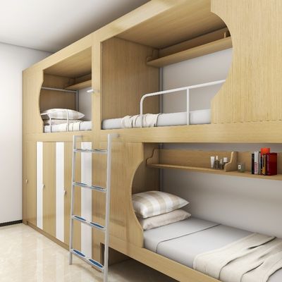 Mua Backpacker Hostel Sleeping Pod Capsule Bed Sleep Box Hostel Hotel Bunk Bed hỗ trợ tùy chỉnh online manufacture