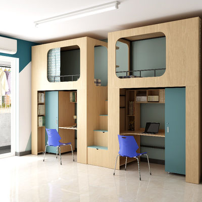 Mua Hỗ trợ tùy biến đồ nội thất văn phòng Myidea gỗ màu sắc Trẻ em Bunk giường cho trường mẫu giáo online manufacture