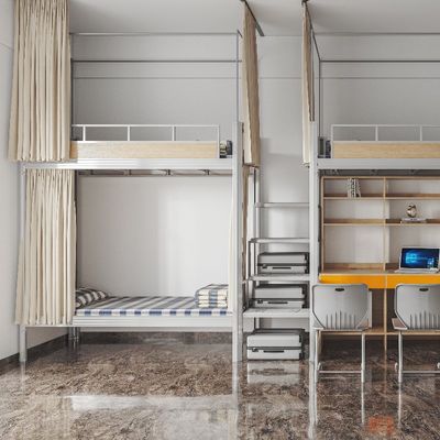 Mua Hỗ trợ tùy biến Chất lượng cao được đảm bảo kích thước đầy đủ Màu đen Bunk Metal Frame Twin Bunk Bed online manufacture