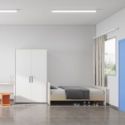 Mua Giường sinh viên hiện đại tiết kiệm không gian và linh hoạt với bàn hỗ trợ tùy chỉnh cho đồ nội thất căn hộ online manufacture