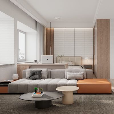 Mua Hỗ trợ tùy chỉnh đồ nội thất căn hộ hiện đại, phong cách và thiết thực với ghế sofa màu phù hợp online manufacture