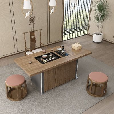 mua Hỗ trợ tùy biến Đứng trà gỗ rắn cho chai nước khoáng lớn có thể tùy chỉnh kích thước và cấu trúc online manufacture