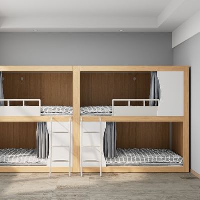 Mua Giới trẻ thân thiện Twin Thép và gỗ Bunk giường cho ký túc xá hoặc căn hộ Loft hỗ trợ tùy chỉnh online manufacture