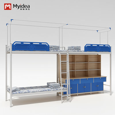 mua Phòng sinh viên có thể tùy chỉnh giường căn hộ ba chỗ và bàn làm việc ba chỗ tùy chỉnh online manufacture