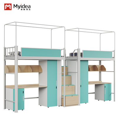 Mua Hỗ trợ tùy biến Giá cả phải chăng và thoải mái Capsule Bunk Bed với cầu thang có màu sắc tươi sáng cho Hostels online manufacture