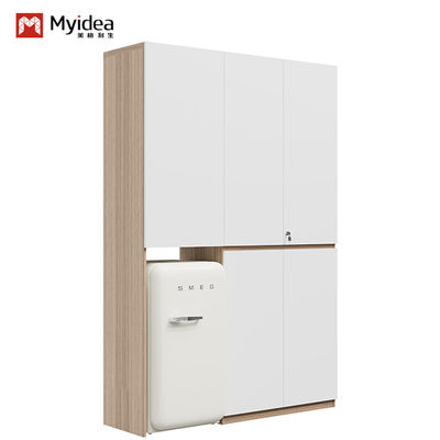 mua Hỗ trợ tùy chỉnh Phòng ngủ hiện đại tủ quần áo với kho lưu trữ rộng rãi và treo cây gậy Dầu gỗ đơn giản đồ nội thất dễ dàng lắp ráp online manufacture