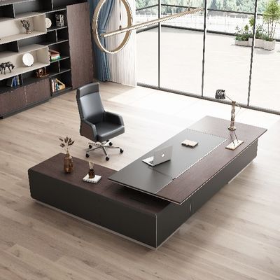 Mua Modern Luxury Large Wooden MDF Desk Classic Boss Office Desk Cho trạm làm việc online manufacture