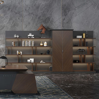 Mua Hỗ trợ tùy biến Văn phòng sếp đương đại Tủ hồ sơ Thiết kế hiện đại Đặt hàng nhà bằng gỗ / kim loại / nhựa online manufacture