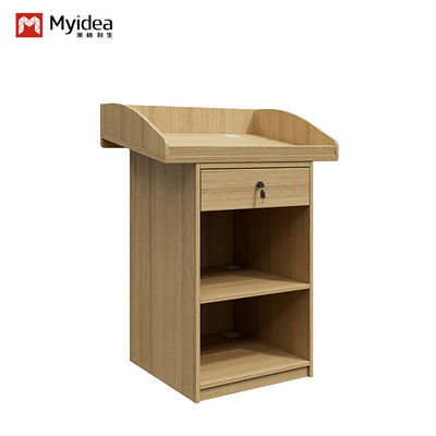 Mua Panel gỗ hiện đại tùy chỉnh bàn diễn đàn cho các phòng họp thương mại Phòng học Phòng nghe cho bàn diễn văn online manufacture