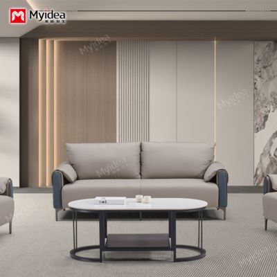 Mua Bộ ghế sofa văn phòng thiết kế sang trọng hiện đại, bàn cà phê da, khu vực tiếp tân kinh doanh, chủ công ty đàm phán, sảnh khách sạn, khu vực chờ cửa hàng online manufacture
