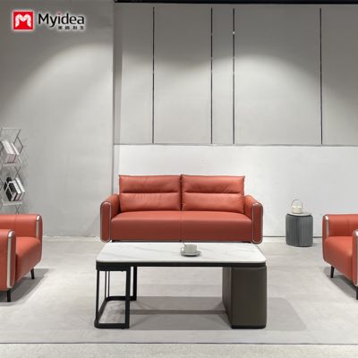 Mua Bộ ghế sofa văn phòng da mới sang trọng hiện đại, tiếp tân công ty, nội thất, sếp, trường học, khách sạn, sofa văn phòng online manufacture
