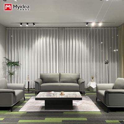 Mua Ghế sofa văn phòng hiện đại đơn giản, khu vực tiếp tân và đàm phán, ghế sofa văn phòng nhỏ, bộ kết hợp bàn cà phê online manufacture