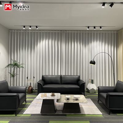 Mua Kinh doanh Nhận khách tối giản, Phòng tiếp tân, Giải trí, Văn phòng, ghế sofa, Khu vực nghỉ ngơi, Văn phòng kết hợp ba người, ghế sofa da online manufacture
