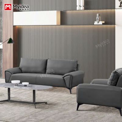Mua Ghế sofa mới cho khu vực tiếp tân thương mại, không gian văn phòng da chống xước cho mèo mới, ghế sofa tiếp tân cao cấp cho khách online manufacture