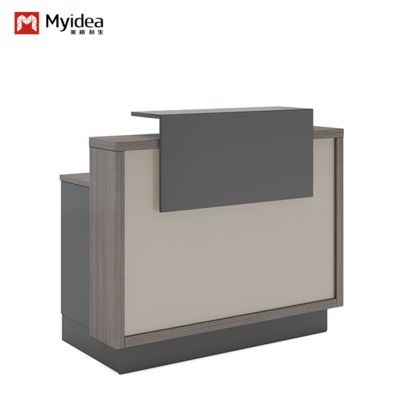 Mua Bright Black Three Story Reception Desk, Công ty Reception Desk, Phong cách hiện đại và tối giản, Phòng khách hàng, Phòng khách sạn online manufacture