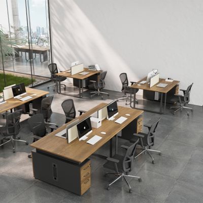 Mua Hai người, bốn người Công ty nhân viên bàn và ngăn kéo, Capacity Storage Desk, bàn máy tính online manufacture