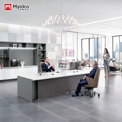customization general manager of atmosphere，boss's desk，large class desk，design sense，L-shaped office desk，office furniture