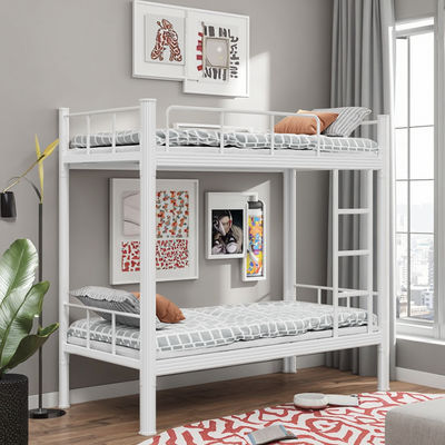 Factory Wholesale Apartment Rental Bed, College Dormitory Bed, integrated Thickened Bunk Bed, lron Elevated Bed