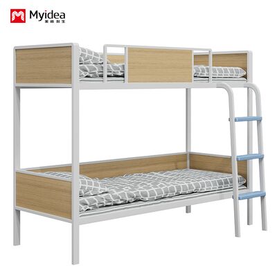 Mua tùy chỉnh Myvidea Căn hộ giường giường với ống dày, giường trẻ em trường học, giường khung sắt hai lớp online manufacture
