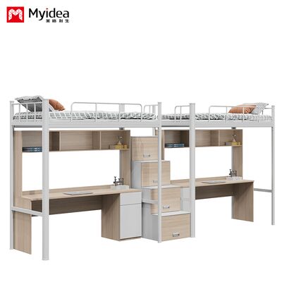 Mua Ký túc xá trường học với giường tầng, bàn học, không gian lưu trữ, cầu thang, giường khung sắt hai người, kết hợp thép gỗ online manufacture