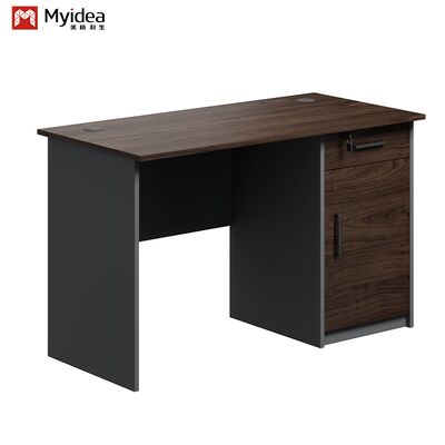 Mua Bàn làm việc gỗ 2 ngăn kéo kèm tủ tường lưu trữ cho căn hộ, ký túc xá, bán sỉ tại nhà máy online manufacture