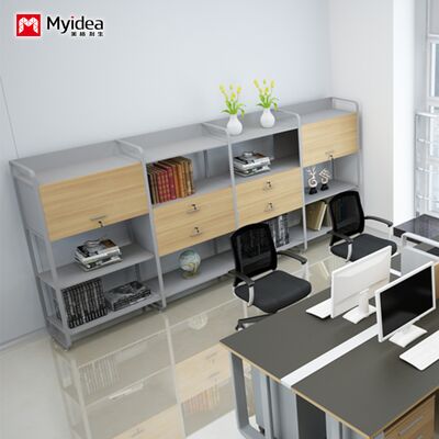 Office File Cabinet Wooden High Low Cabinet Data Cabinet, Storage Cabinet, Lockable Floor Cabinet, Wall Mounted Low Cabinet