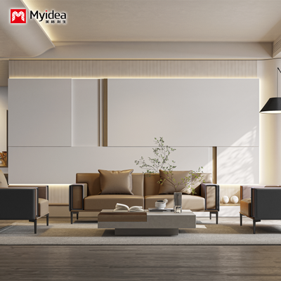 Mua Sofa da Ý, Bàn cà phê kết hợp, Quầy lễ tân văn phòng lãnh đạo, Chỗ ngồi ba người hiện đại và đơn giản online manufacture