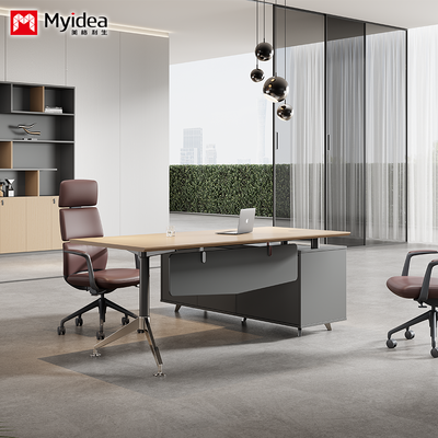 Mua Myidea Xuất khẩu và Ngoại thương giám sát bàn L hình Boss bàn với Sub Cabinet Office bàn online manufacture