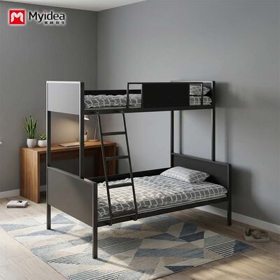 Mua Ghế giường hai trên hai với cấu trúc lai bằng thép và gỗ Thiết kế mô-đun vững chắc cho căn hộ, ký túc xá và khách sạn. online manufacture