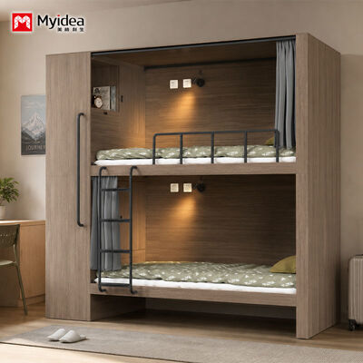 mua Chế độ tiết kiệm không gian Bunk Bed cho ký túc xá, nhà trọ và căn hộ      Được trang bị kho lưu trữ cá nhân có khóa kết hợp, được xây dựng từ các tấm dày thân thiện với môi trường và gỗ thép mạnh mẽ online manufacture