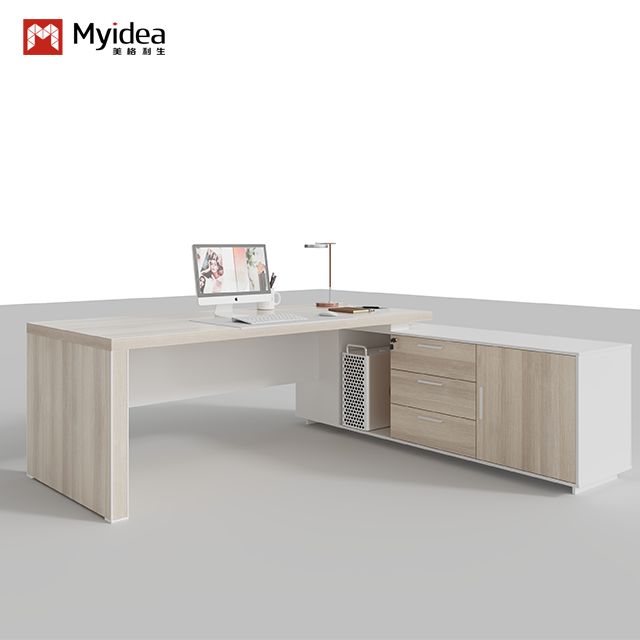 Office Desk, Boss'S Desk, Simple And Modern, CEO'S Desk, Office Furniture, Guangdong Light Luxury Manager'S Desk, Supervisor'S Desk