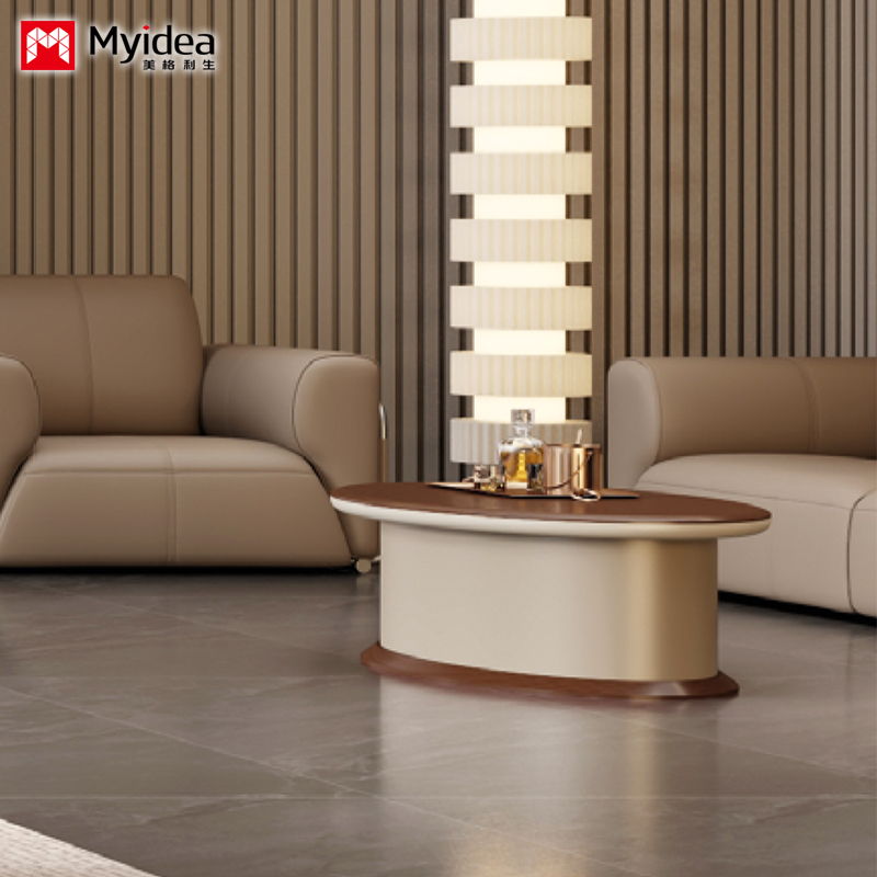 customization Luxurious Office Coffee Table Fashionable Reception Desk for Negotiation Stylish Office Furniture