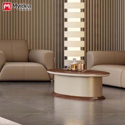 Tùy chỉnh Bàn cà phê văn phòng sang trọng Bàn tiếp tân thời trang để đàm phán Nội thất văn phòng phong cách