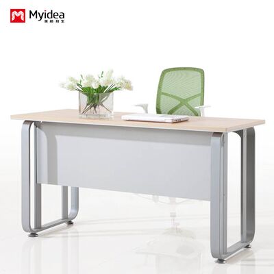 Small Boss Computer Desk Writing Desk Height Adjustable Steel Foot Manager Office Desk và ghế kết hợp